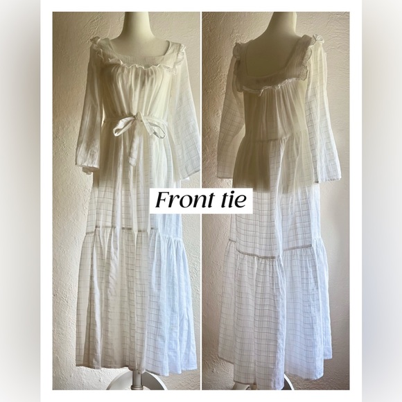 NWOT + Dry Cleaned Christy Dawn Alabaster Elodie Dress XS - Picture 6 of 16